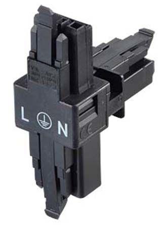 WAGO 890 Series WINSTA MINI BT Distribution Connector, 3-Pole, Female, Male, 3-Way, Cable Mount, 16A