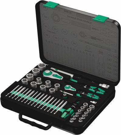 SOCKET SET 1/4 & 1/2 DRIVE 43PC