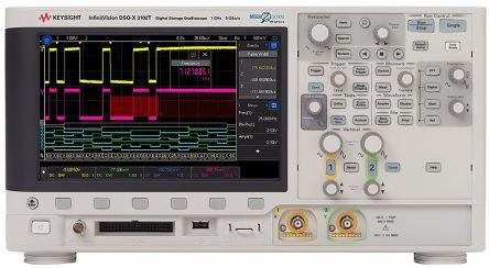 Keysight Technologies 3000T X-Series Bench Oscilloscope, 1GHz, 2 Analogue Channels