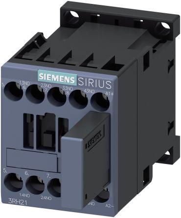 Siemens SIRIUS Innovation 3RH2 Contactor, 10 A, 24 Vdc Control, 4NO