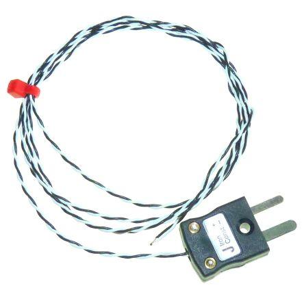 Type J Exp. Junction Thermocouple PFA 1m