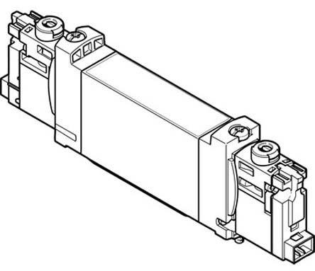 VUVG 5/2 Solenoid Valve, 14mm, H2 Pin