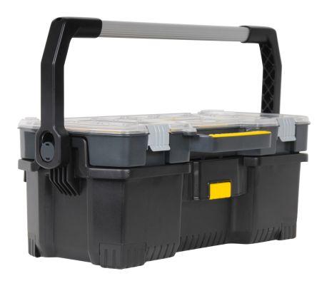 STANLEY 24 TOTE+ORGANISER BLK/ST.YELLOW