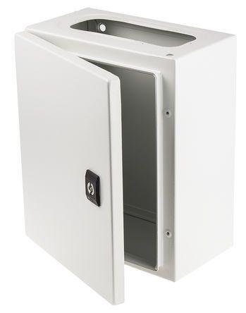 Schneider Electric Spacial CRN Series Steel Wall Box, IP66, 400 mm x 300 mm x 200mm