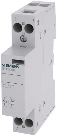 Siemens SENTRON 5TT Contactor, 230 V ac Coil, 2 Pole, 20 A, 2NO