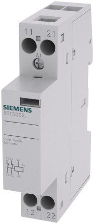 Siemens SENTRON 5TT Contactor, 24V ac/dc Coil, 2 Pole, 20 A, 2NC