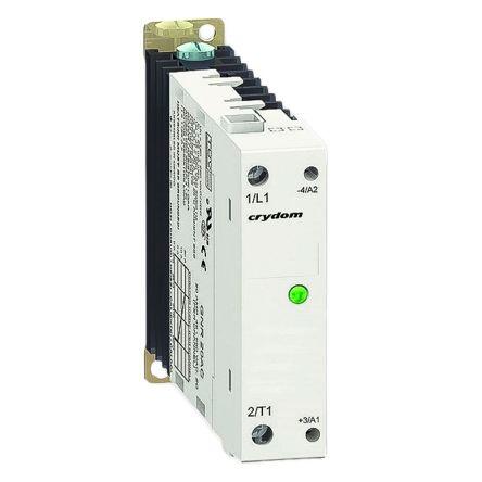 Sensata/Crydom GNR Series Series Solid State Relay, 10 A rms Load, DIN Rail Mount, 32 V dc Load, 32 V dc Control, GNR10DCZ