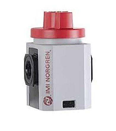 Norgren Locking Shut-Off Valve 3/2 Pneumatic Manual Control Valve Excelon Plus Series, G 1/2, 1/2in, III B