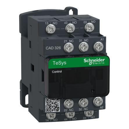 Schneider Electric TeSys CA Contactor, 220 V ac Coil, 10 A, 3NO + 2NC