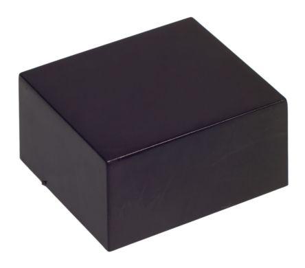 RS PRO Black ABS Enclosure, IP54, Black Lid, 52 x 46 x 26mm