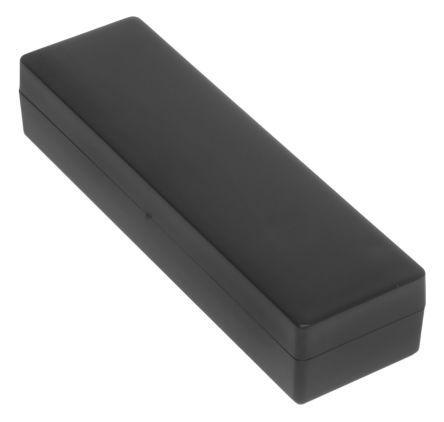 RS PRO Black ABS Enclosure, IK04, 105 x 30 x 21.5mm