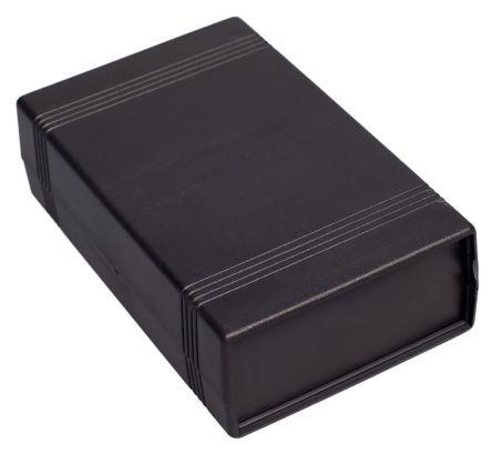 RS PRO Black ABS Enclosure, IP30, IK06, 146 x 91 x 43.3mm