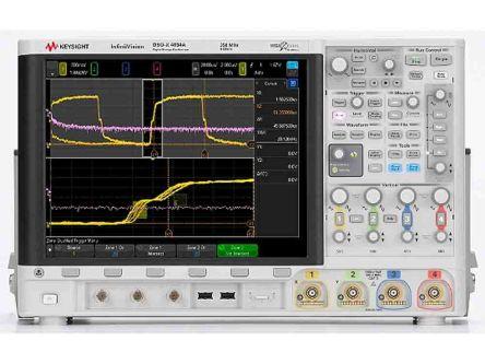 Keysight Technologies DSOX4034A Bench Oscilloscope, 350MHz, 4 Analogue Channels With UKAS Calibration