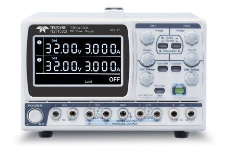 Teledyne LeCroy T3PS43203 Bench Power Supply, 212W, 4 Output, 0 - 32V, 0 - 3A