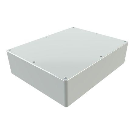 RS PRO Grey ABS General Purpose Enclosure, IP54, Grey Lid, 200 x 250 x 65mm