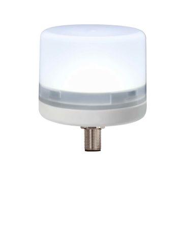 LED Beacon M12 connector IP66 White 24VD