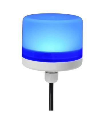 LED Beacon Pre Wired IP66 Blue 24VDC