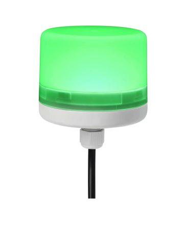 LED Beacon Pre Wired IP66 Green 24VDC