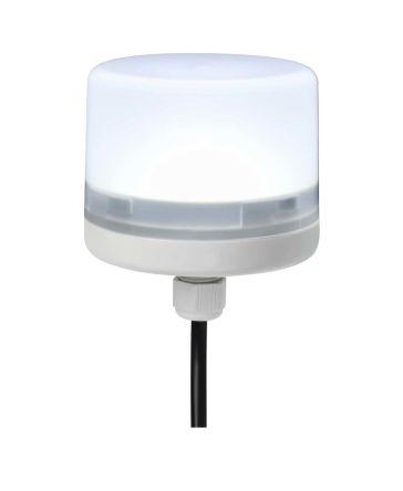 LED Beacon Pre Wired IP66 White 24VDC