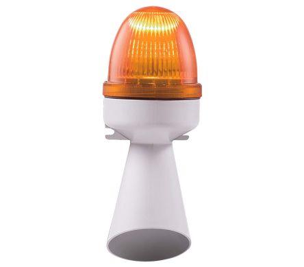 Electronic Horn & LED Beacon 96db AMBER