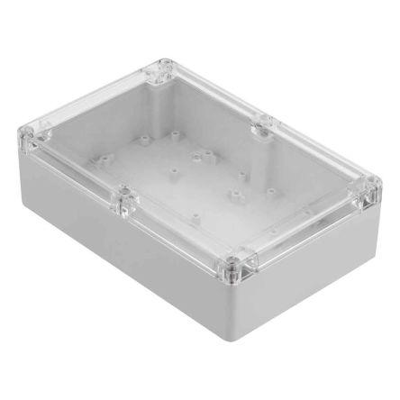 RS PRO Polycarbonate Enclosure, IP67, 139.8 x 209.7 x 60.1mm