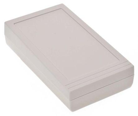 RS PRO Light Grey Polycarbonate Enclosure, IP53, 145 x 80 x 30mm