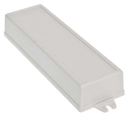 RS PRO Light Grey Polycarbonate Enclosure, IP54, 155 x 49 x 27mm