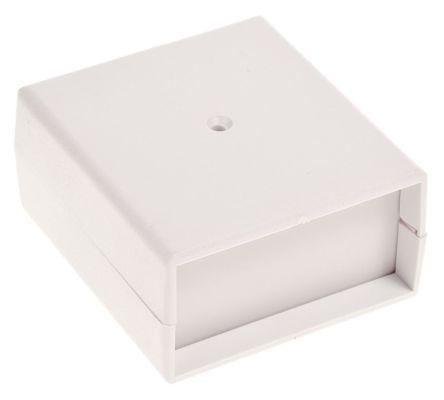 RS PRO Light Grey Polycarbonate Enclosure, IP40, 74 x 68 x 36mm