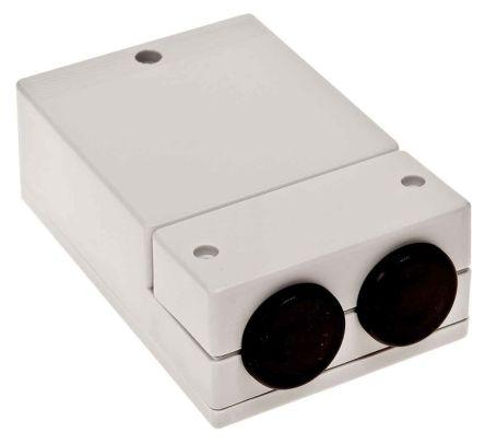 RS PRO Light Grey ABS Enclosure, IP40, 120 x 80 x 43mm