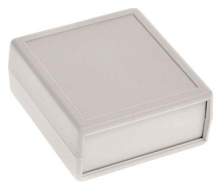 RS PRO Light Grey ABS Enclosure, IP42, 69.3 x 63.3 x 29.1mm