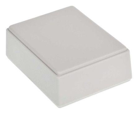 RS PRO Light Grey Polycarbonate Enclosure, IP53, 75.9 x 58.8 x 27.9mm