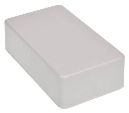 RS PRO Light Grey Polycarbonate Enclosure, IP54, 124 x 71.5 x 38mm