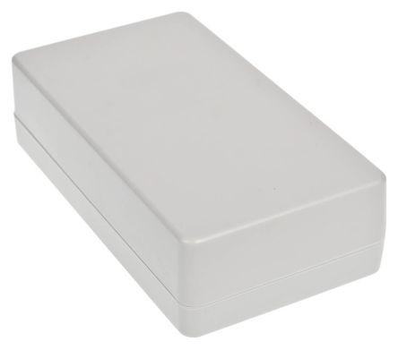 RS PRO Light Grey Polycarbonate Enclosure, IP53, 154 x 84.5 x 42.5mm