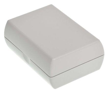 RS PRO Light Grey Polycarbonate Enclosure, IP52, 26.5 x 46.5 x 65.5mm