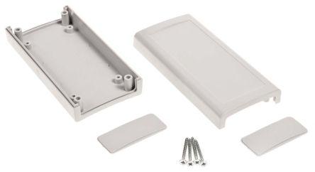 RS PRO Light Grey Polycarbonate Enclosure, IP53, 120.8 x 60.7 x 31.1mm