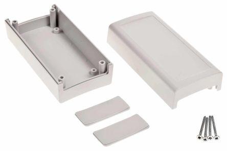 RS PRO Light Grey Polycarbonate Enclosure, IP53, 120.8 x 60.7 x 51.5mm