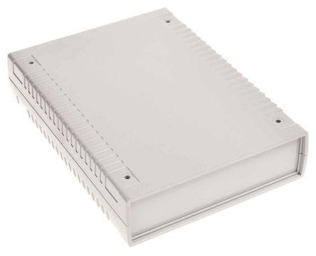 RS PRO Light Grey Polycarbonate Enclosure, IP53, 185.5 x 136 x 40mm