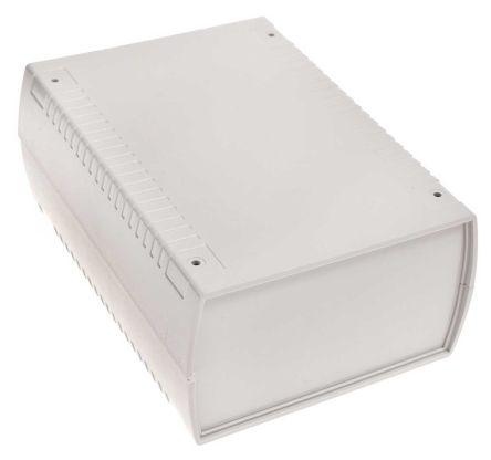 RS PRO Light Grey Polycarbonate Enclosure, IP53, 185.5 x 136 x 80mm