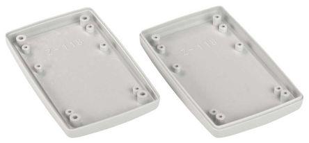 RS PRO Light Grey Polycarbonate Enclosure, IP54, 97 x 60 x 19mm