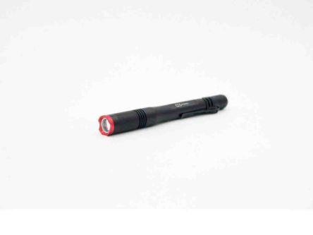 RS PRO LED Pen Torch Black, Red 180 lm, 147 mm