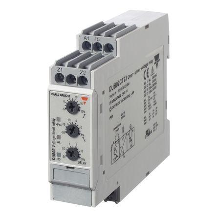 Carlo Gavazzi Voltage Monitoring Relay, 1 Phase, SPDT, DUB02CT23