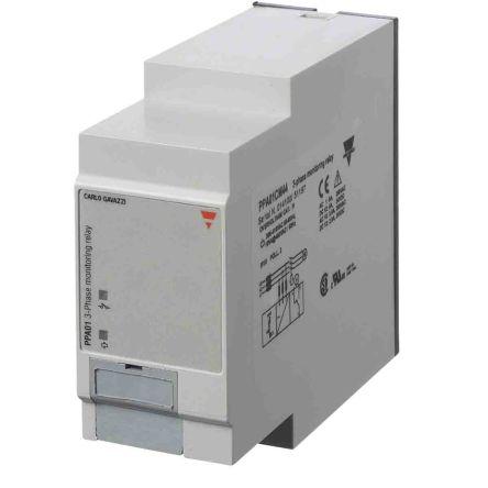 Carlo Gavazzi Phase Monitoring Relay, 3 Phase, DPDT, PPA01DM48