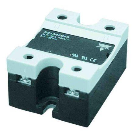 Carlo Gavazzi RS 40 Series Solid State Relay, 25 A Load, Panel Mount, 440 V ac Load, RS1A40D25