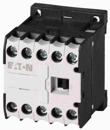 Eaton xStart Contactor, 24 V dc Coil, 6 A, 2.6 W, 24 V dc Control, 2NO + 2NC