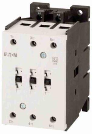 Eaton Contactor, 240 V ac Coil, 3 Pole, 95 A, 45 kW, 3NO