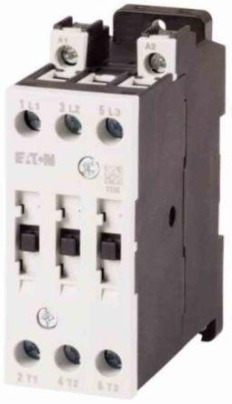 Eaton Contactor, 240 V ac Coil, 3 Pole, 17 A, 7.5 kW, 3NO