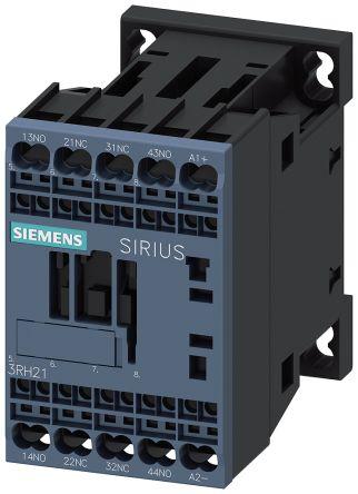 Siemens SIRIUS Contactor, 10 A, 24 Vdc Control, 2NO + 2NC