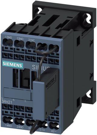 Siemens SIRIUS Contactor, 10 A, 24 Vdc Control, 2NO + 1NC