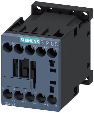 Siemens SIRIUS Contactor, 10 A, 42 Vac Control, 2NO + 2NC