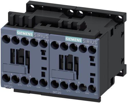 Siemens SIRIUS Reversing Contactor, 24 V dc Coil, 3 Pole, 9 A, 4 kW, 3NO